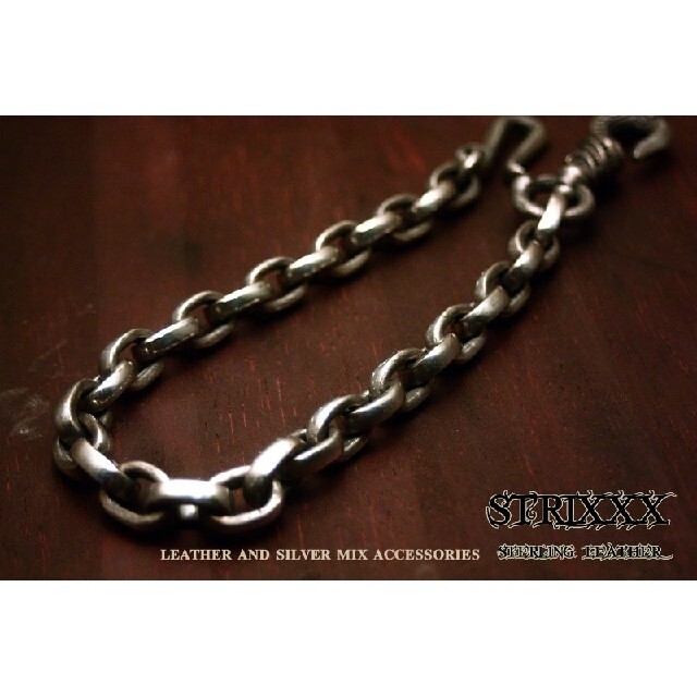 7 フラットあずきウォレットチェーン ショート STRIXXX 7 フラットあずきウォレットチェーン ショート STRIXXX