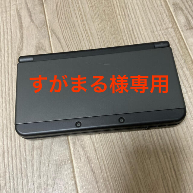 ニンテンドー3DS(ニンテンドー3DS)のNintendo NEW3DSニンテンドー 本体 ブラック エンタメ/ホビーのゲームソフト/ゲーム機本体(携帯用ゲーム機本体)の商品写真