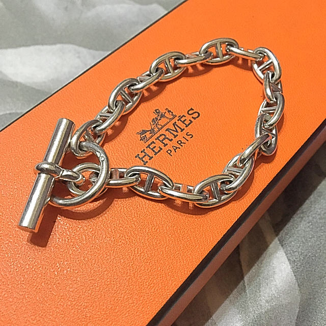 Hermes - エルメス シェーヌダンクル ブレスレットの通販 by ひまわり's shop｜エルメスならラクマ