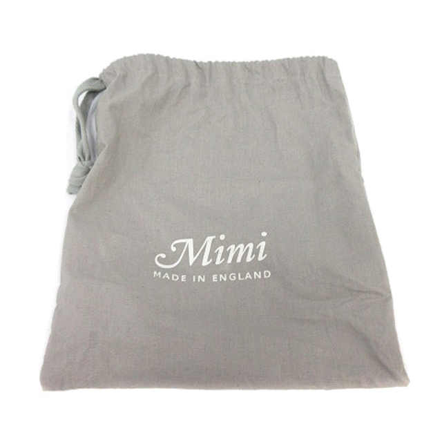 ミミ Mimi ショルダーバッグ レザー 黒