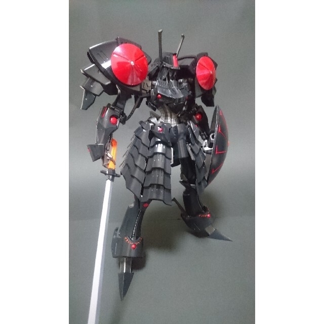 ボークス IMS 1/100 バッシュ ザ ブラックナイト 塗装済完成品 www
