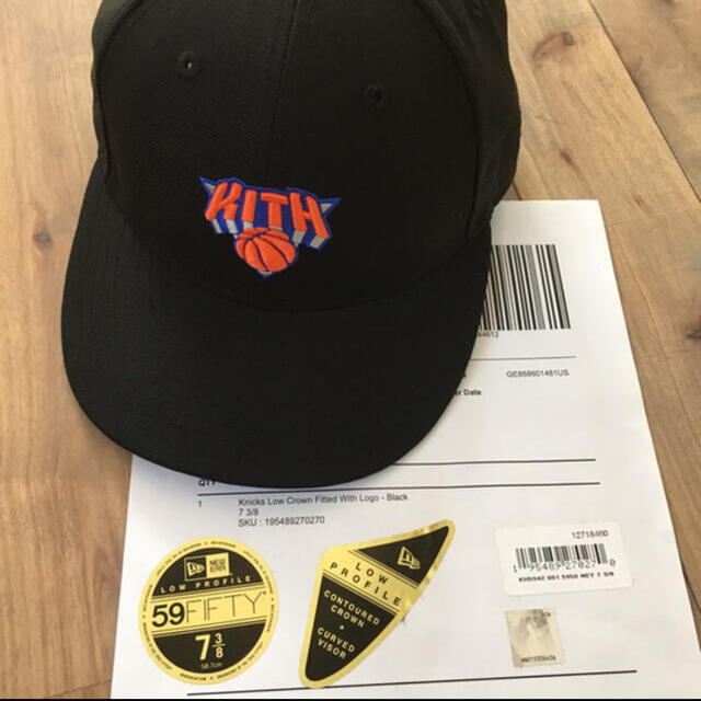 NEW ERA(ニューエラー)のKITH NEW ERA NBA CAP BLACK メンズの帽子(キャップ)の商品写真