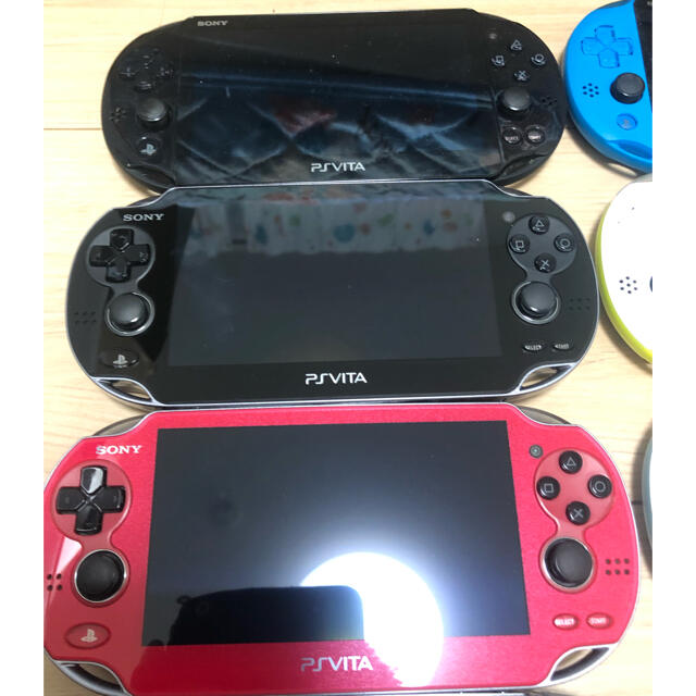 psvita まとめ売り エンタメ/ホビーのゲームソフト/ゲーム機本体(携帯用ゲーム機本体)の商品写真