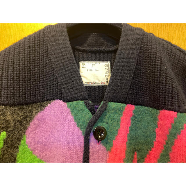 sacai - サカイ カウズ カーディガン ニット sacai kaws 秋物 21awの