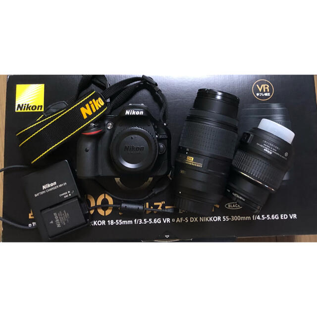 Nikon D5200 ダブルズームキット - デジタル一眼