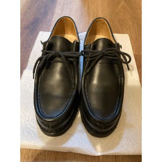 パラブーツ(Paraboot)の【値下げ不可】パラブーツ　ミカエル　レディース　黒(ローファー/革靴)