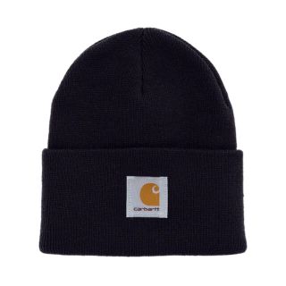 カーハート(carhartt)のcarhartt ニット帽　ネイビー(ニット帽/ビーニー)