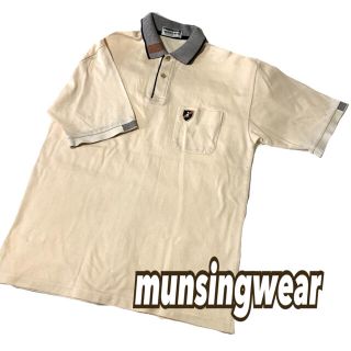 マンシングウェア(Munsingwear)のデサント 日本製【munsingwear】マンシングウエア ポロシャツ Mサイズ(ポロシャツ)