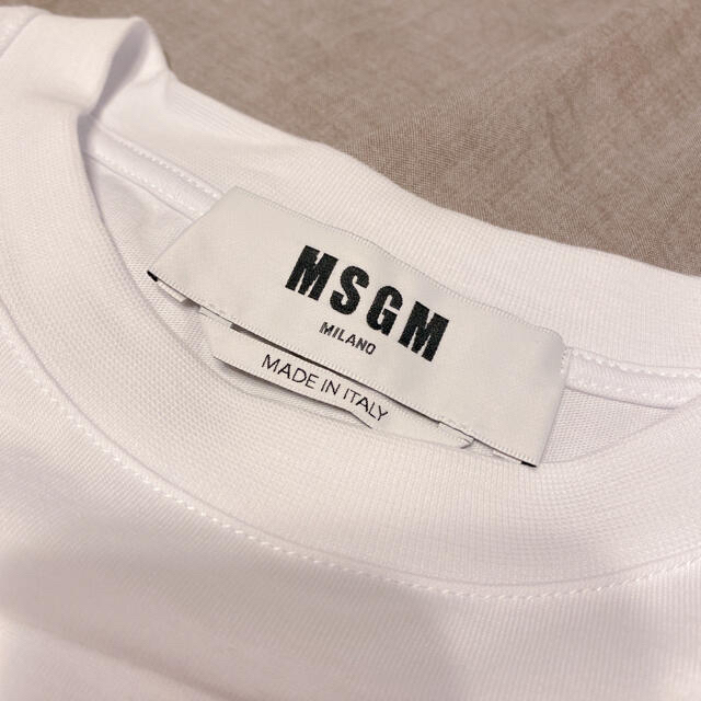 MSGM(エムエスジイエム)の【更に値下げ中！】MSGM レディースTシャツ レディースのトップス(Tシャツ(半袖/袖なし))の商品写真