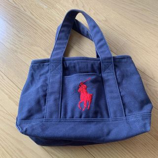 ポロラルフローレン(POLO RALPH LAUREN)のポロラルフローレン トートバッグ　キャンバス マザーズ バッグ ブランド(トートバッグ)