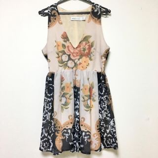 アクネ(ACNE)の美品  Alice McCALL  ヴィンテージ花柄ワンピース(ミニワンピース)