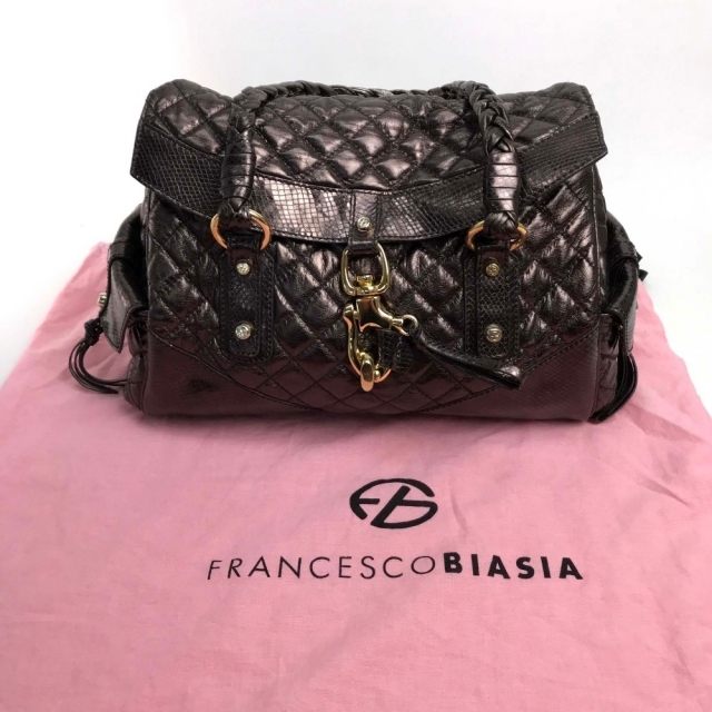 FRANCESCO BIASIA(フランチェスコビアジア)のフランチェスコ・ビアジア シークレットラブ キルティング ショルダーバッグ レディースのバッグ(ハンドバッグ)の商品写真