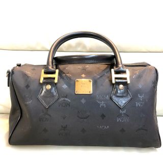 エムシーエム(MCM)のMCM エムシーエム　ボストンバッグ　大　黒(ボストンバッグ)