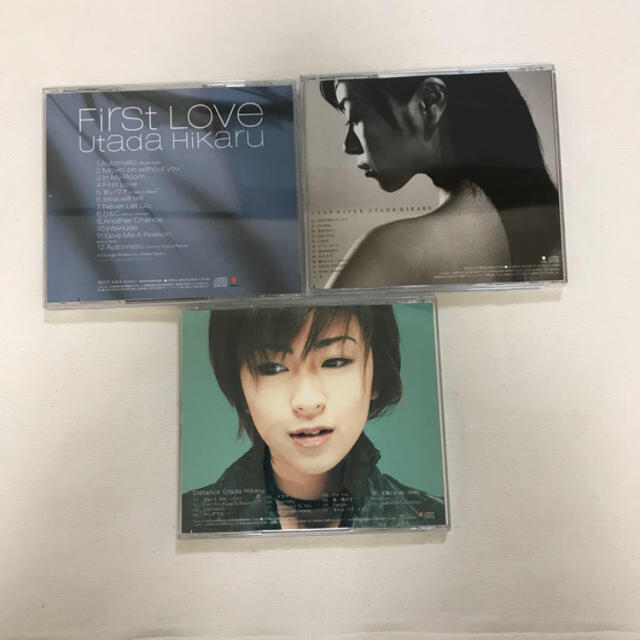宇多田ヒカル（First Love、DEEP RIVER、Distance） エンタメ/ホビーのCD(ポップス/ロック(邦楽))の商品写真