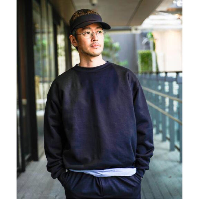 EDIFICE(エディフィス)のAURALEE EDIFICE別注 POLYESTER SWEAT P/O メンズのトップス(スウェット)の商品写真