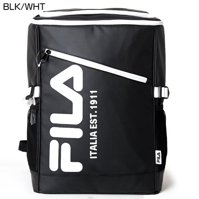 FILA(フィラ)の【FILA/フィラ】 フラッシュ ロゴ スクエアリュック FIMB 0531  レディースのバッグ(リュック/バックパック)の商品写真
