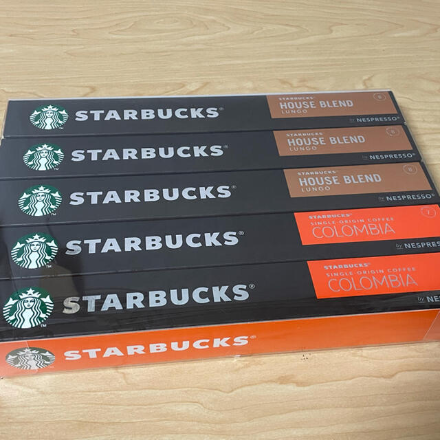 Starbucks Coffee(スターバックスコーヒー)の50回分　スターバックス ネスプレッソ カプセル　コーヒー　ネスレ　エスプレッソ 食品/飲料/酒の飲料(コーヒー)の商品写真