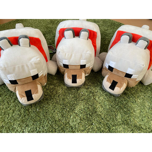モーリーファンタジー限定 マインクラフト おおかみ ぬいぐるみ エンタメ/ホビーのおもちゃ/ぬいぐるみ(ぬいぐるみ)の商品写真