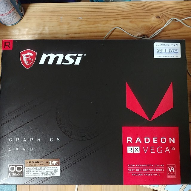 AMD RADEON RX VEGA56 8GB MSI