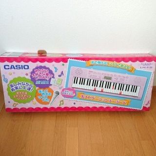 カシオ(CASIO)の【みか様専用】CASIO LK-115光ナビゲーションキーボード 不足品あり注意(キーボード/シンセサイザー)