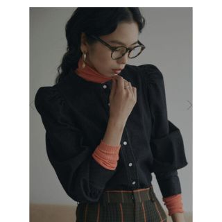 アメリヴィンテージ(Ameri VINTAGE)のAmeri vintage DENIM POOFY BLOUSE デニムブラウス(シャツ/ブラウス(長袖/七分))