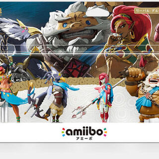 ニンテンドースイッチ(Nintendo Switch)のアミーボ　ゼルダの伝説　ブレスオブザワイルド　四人の英傑セット(家庭用ゲームソフト)