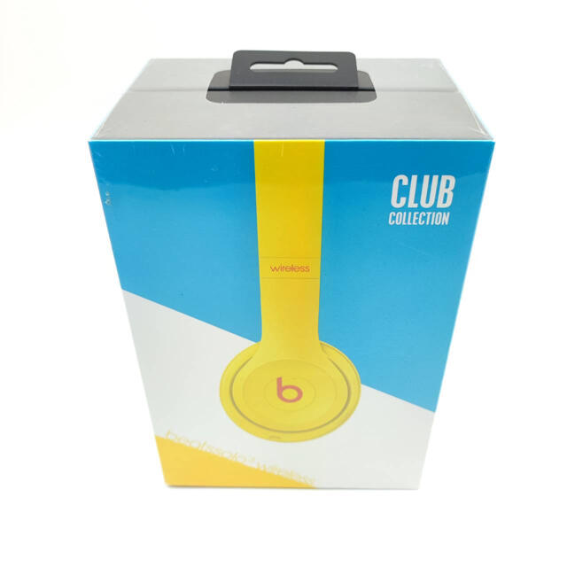 Beats by Dr Dre(ビーツバイドクタードレ)の【✨新品✨】ワイヤレスヘッドホン solo3 wireless イエロー スマホ/家電/カメラのオーディオ機器(ヘッドフォン/イヤフォン)の商品写真