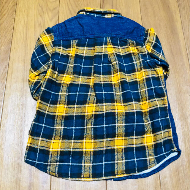 mikihouse(ミキハウス)のミキハウス　ダブルビー　DOUBLE.B  シャツ　100 キッズ/ベビー/マタニティのキッズ服男の子用(90cm~)(ブラウス)の商品写真