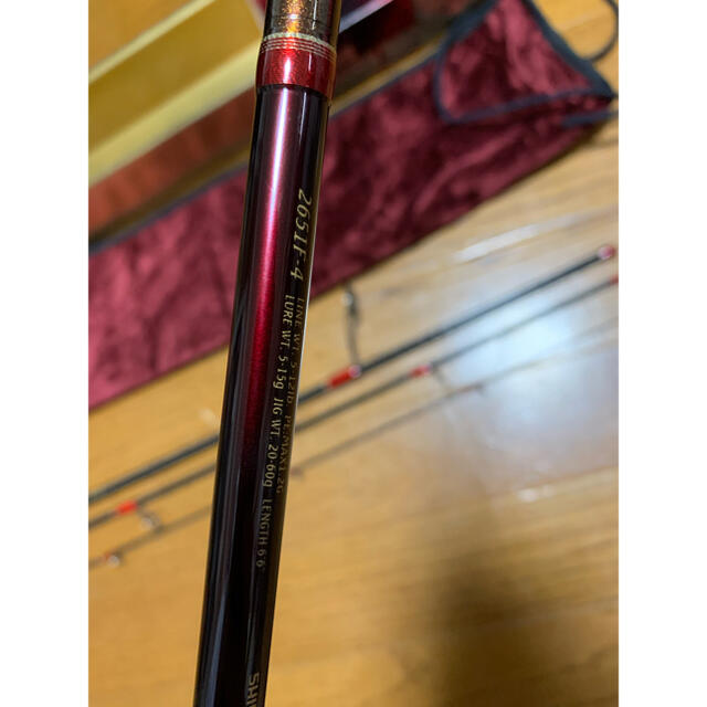SHIMANO 2651 F4 パックロッド の通販 by ジリオン's shop|シマノなら ...