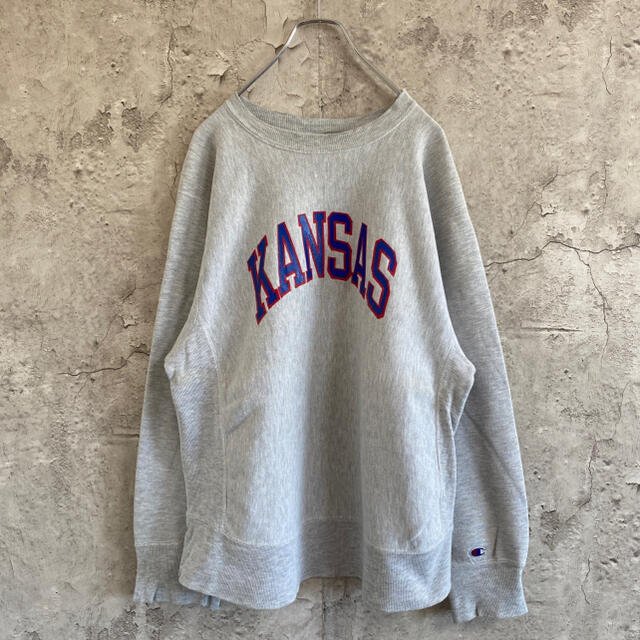 90's champion カレッジロゴ　reverse weave