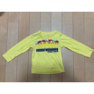 ポケモン(ポケモン)のロンT  ポケモン　ピカチュウ　Tシャツ　100(Tシャツ/カットソー)