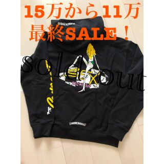 クロムハーツ(Chrome Hearts)の新品　CHROMEHEARTS✖️mattyboy パーカー(パーカー)