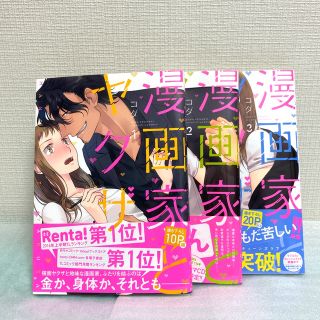 漫画家とヤクザ　1巻〜3巻(女性漫画)