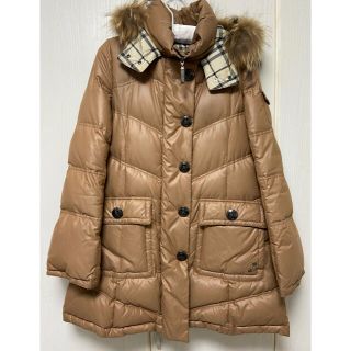 バーバリーブルーレーベル(BURBERRY BLUE LABEL)の【中古】BURBERRY BLUE LABEL ダウンコート（サイズ40）(ダウンコート)