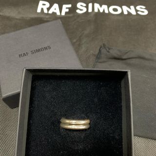 未使用★RAF SIMONS カンタブ リング 指輪191-975-00082