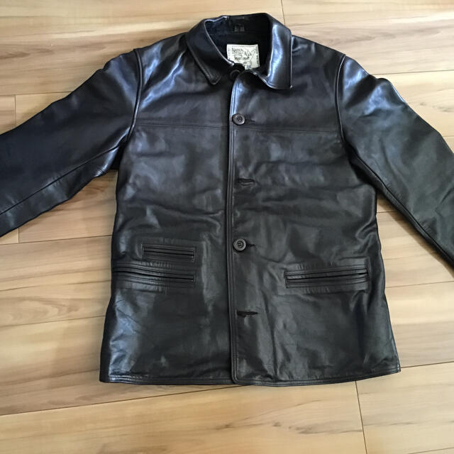 Sugar Cane(シュガーケーン)のSUGAR CANE/シュガーケーン レザーコート HORSEHIDE 30'S メンズのジャケット/アウター(レザージャケット)の商品写真