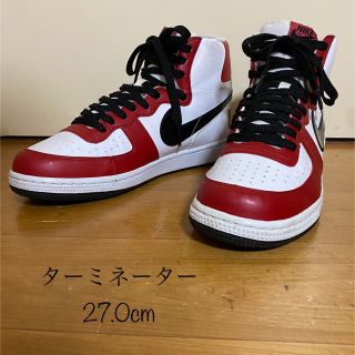 【激レア】NIKE ターミネーター　HIGH レッド　28㎝　US10 シカゴ