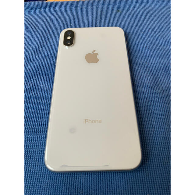 iPhone X silver 64GB SIMフリー - 愛知県の家電