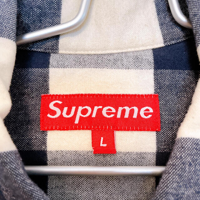 Supreme(シュプリーム)のsupreme heavy weight flannel shirt Lサイズ メンズのトップス(シャツ)の商品写真