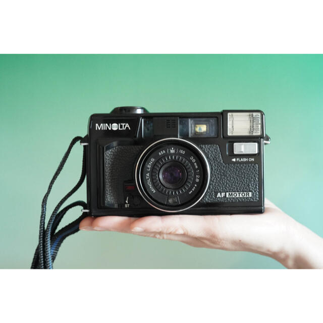 Canon【完動品】Minolta himatic AF2 MD カッコいいクラカメ