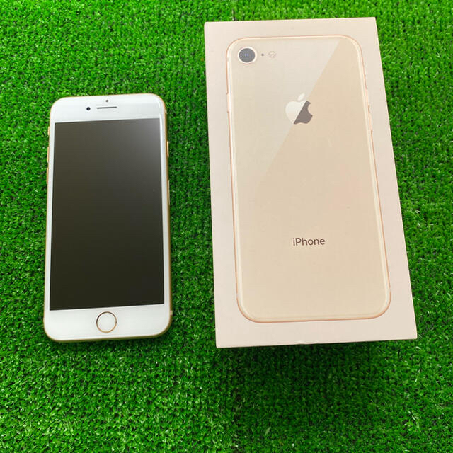 ECサイト iphone8 本体64GB gold simロック解除済み 美品 