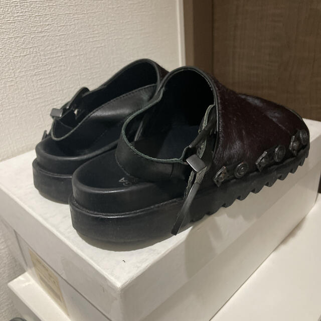 TOGA(トーガ)のTOGA VIRILIS モヘアメタルサンダル メンズの靴/シューズ(サンダル)の商品写真