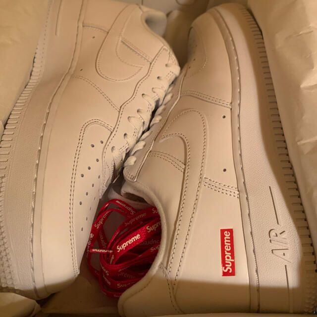 WhiteSIZEsupreme air force1 26.0