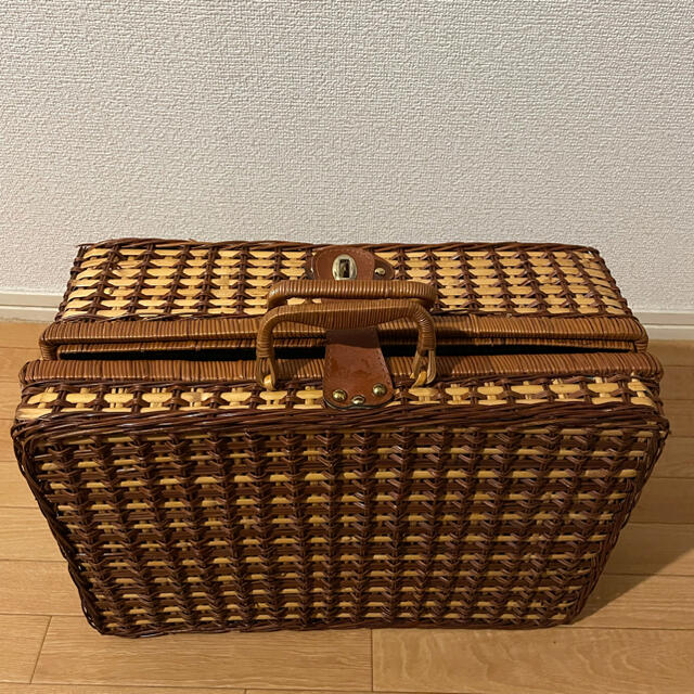 竹のトランクケース メンズのバッグ(トラベルバッグ/スーツケース)の商品写真