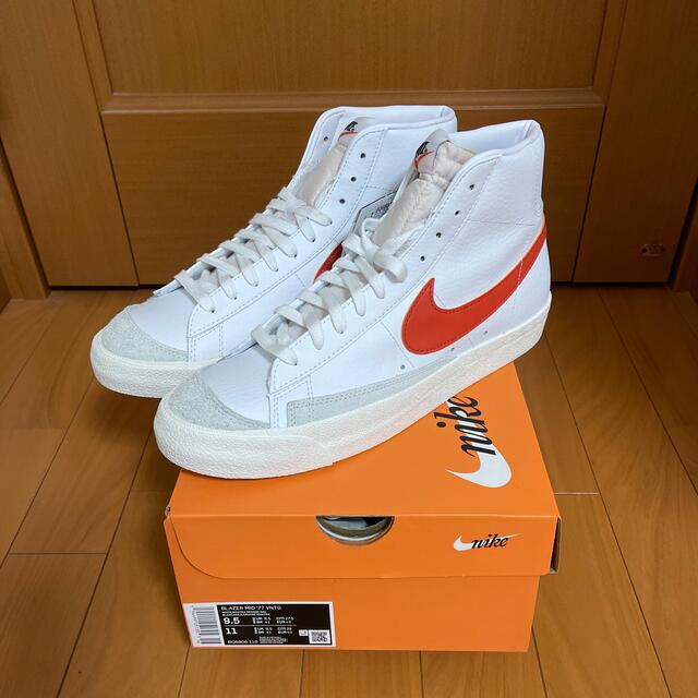 NIKE BLAZER MID '77 VNTG US 9.5（27.5cm）