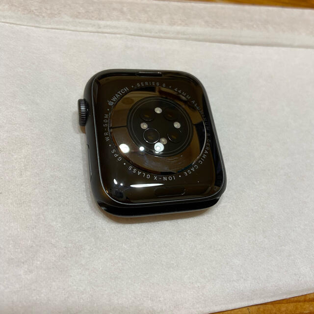 Apple(アップル)のApple Watch Series 6 44mm スペースグレイ アルミニウ… メンズの時計(腕時計(デジタル))の商品写真