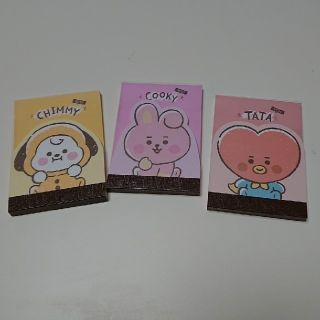 BT21 メモ帳セット(アイドルグッズ)