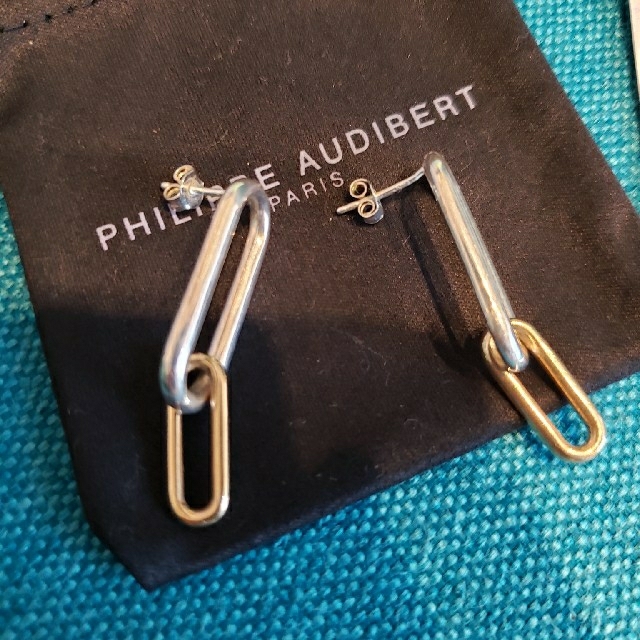 Philippe Audibert(フィリップオーディベール)のPhilippe Audibert　チェーンピアス レディースのアクセサリー(ピアス)の商品写真