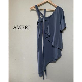 アメリヴィンテージ(Ameri VINTAGE)のAMERI アシンメトリー　半袖(Tシャツ(半袖/袖なし))