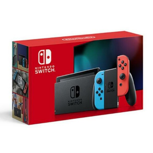 新品未開封 Nintendo Switch本体 ネオンブルー/レッド 新品未開封 Nintendo Switch本体 ネオンブルー/レッド